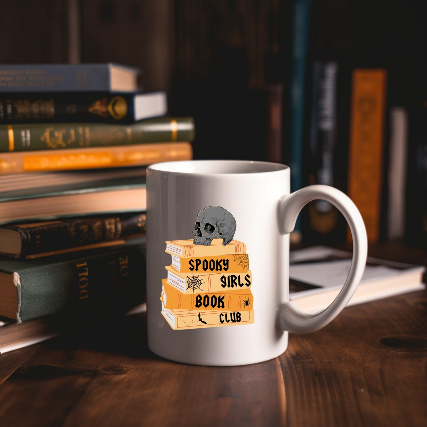 Spooky Girls Book Club Mug | Bookish Halloween | Ink & Stories