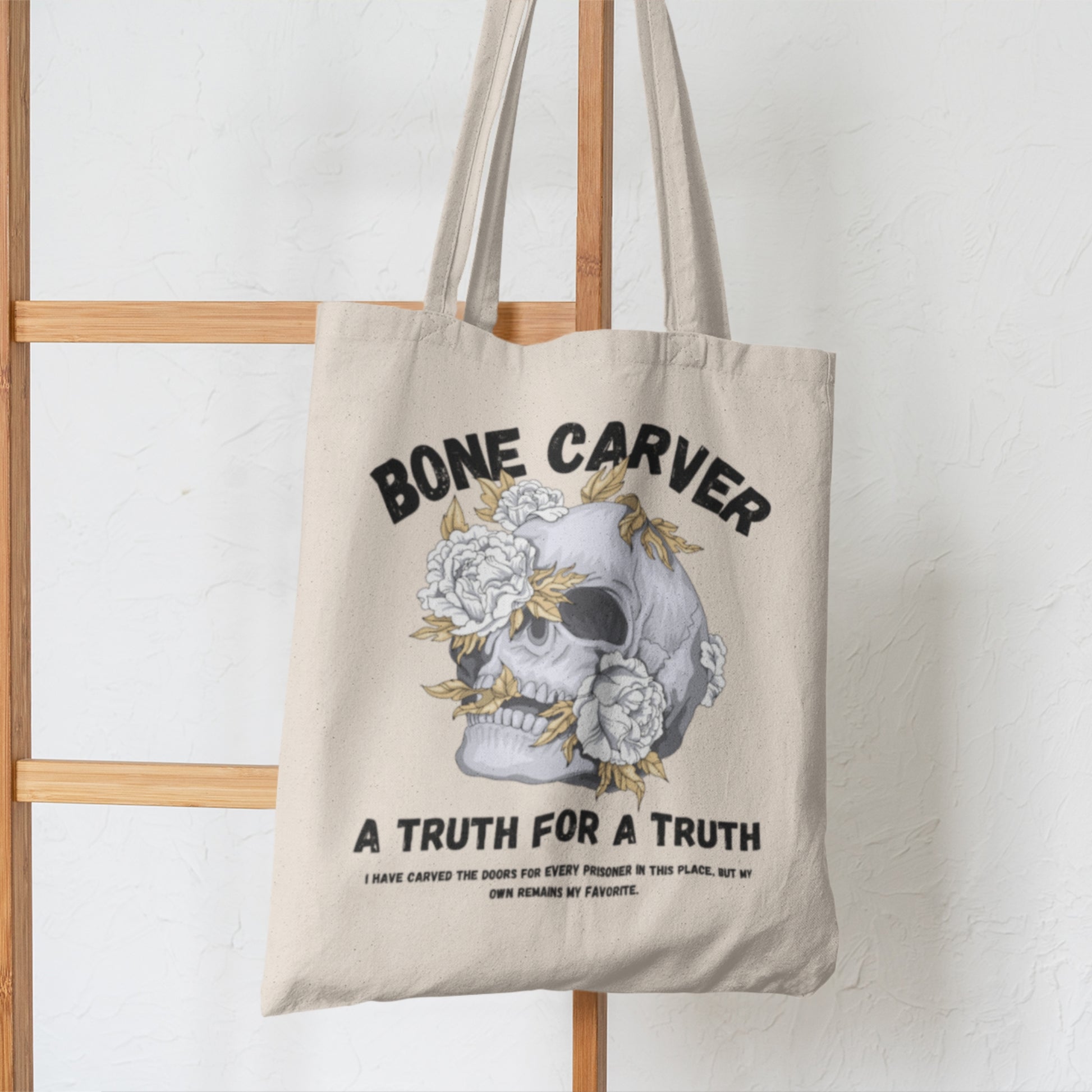 The Bonecarver Tote Bag