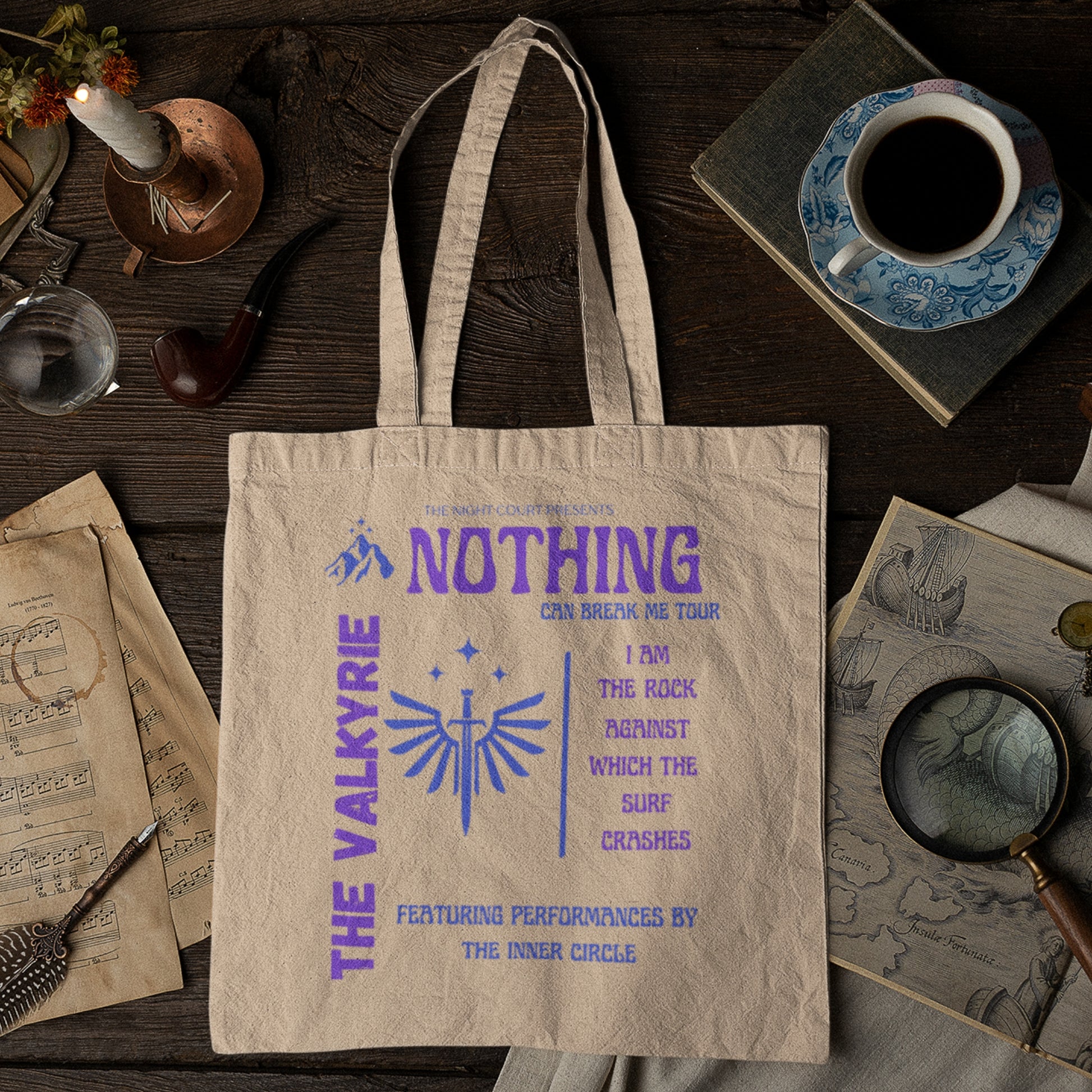 Valkyrie World Tour Tote Bag