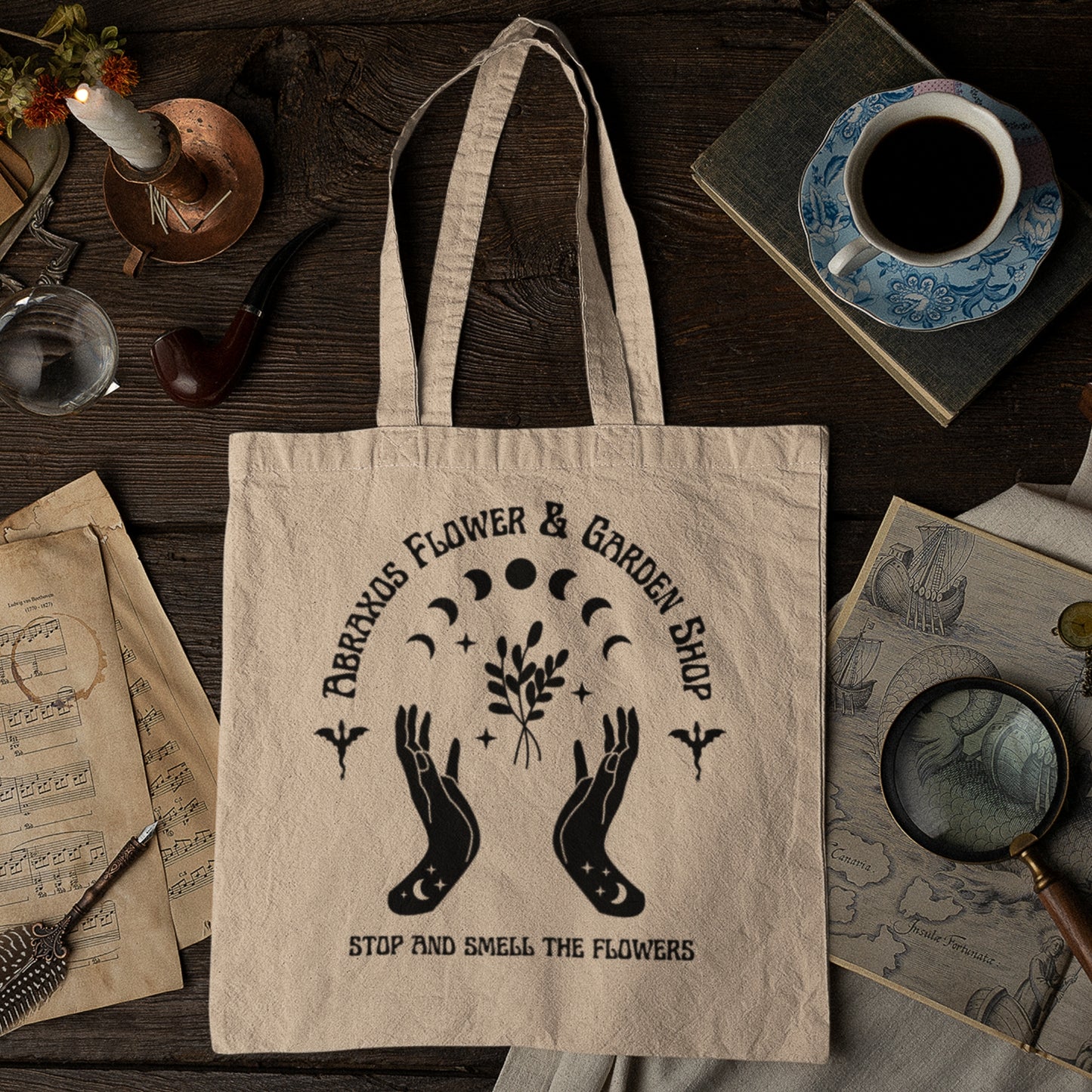 Abraxos Flower & Garden Shoppe Tote Bag