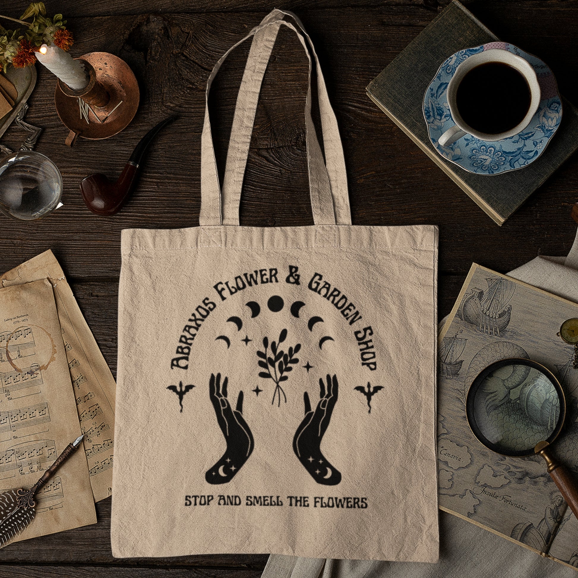 Abraxos Flower & Garden Shoppe Tote Bag