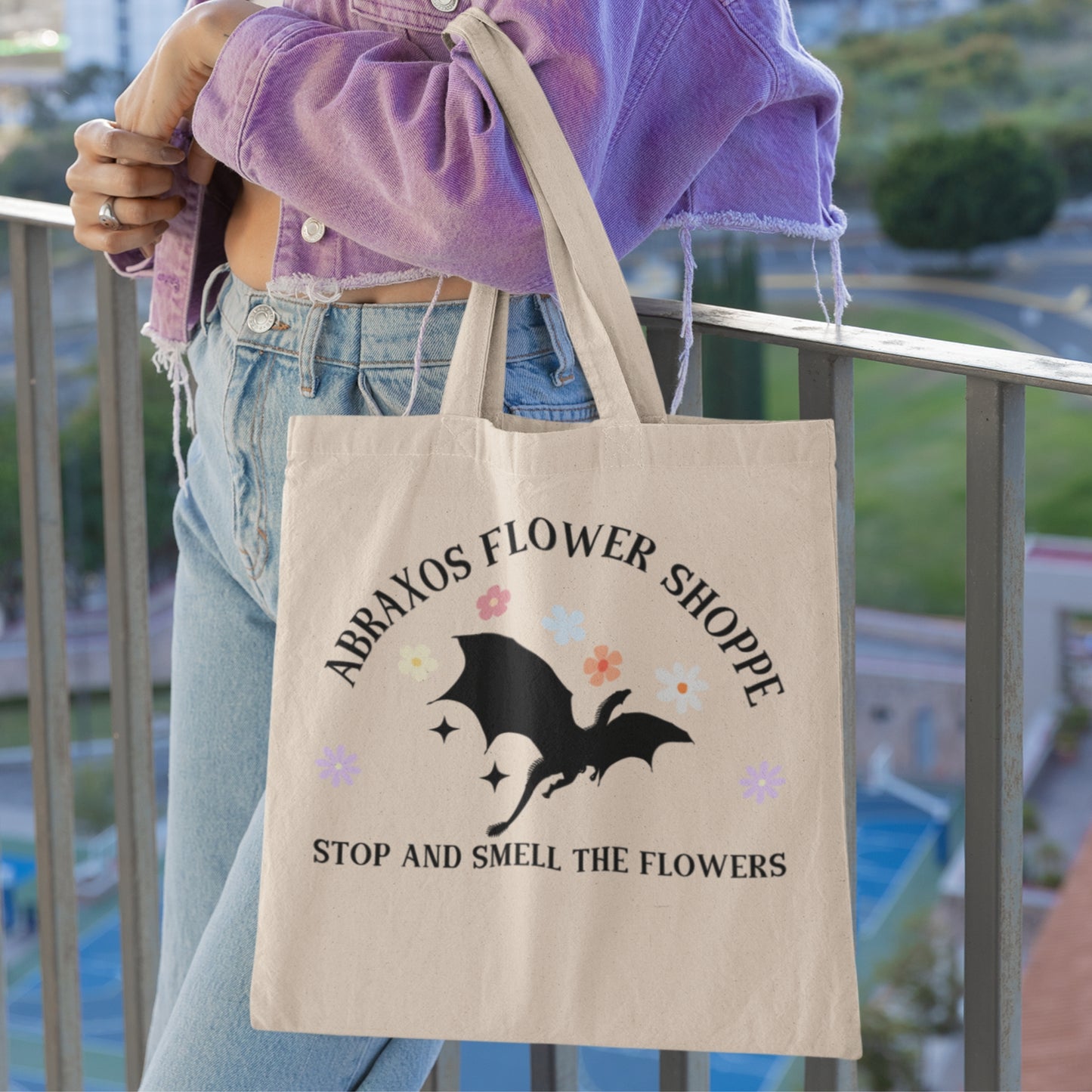 Abraxos Flower Shoppe Tote Bag