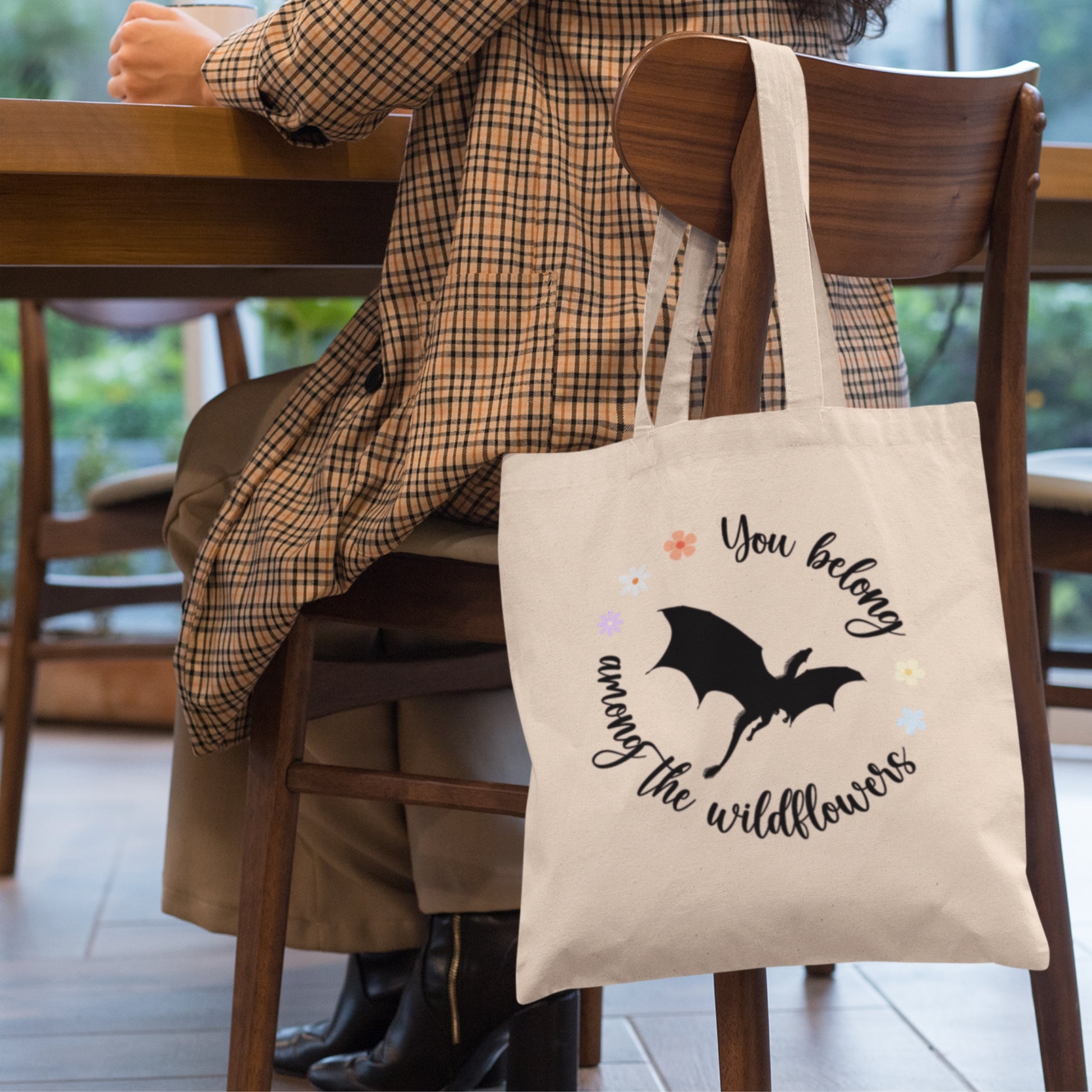 You belong among the wildflowers Abraxos Tote Bag