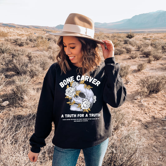 Bonecarver Black Sweatshirt