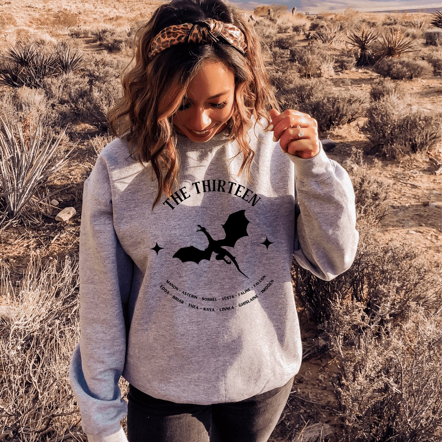 The Thirteen Grey Sweatshirt