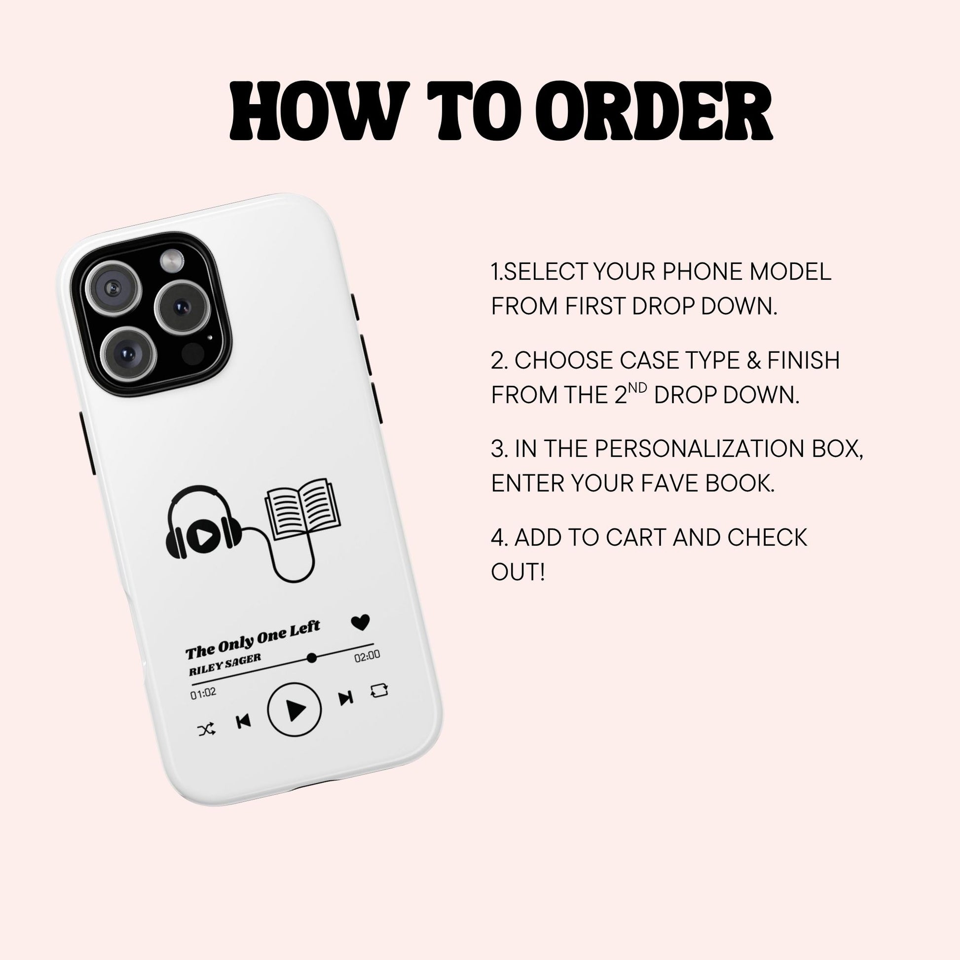 How to order info page