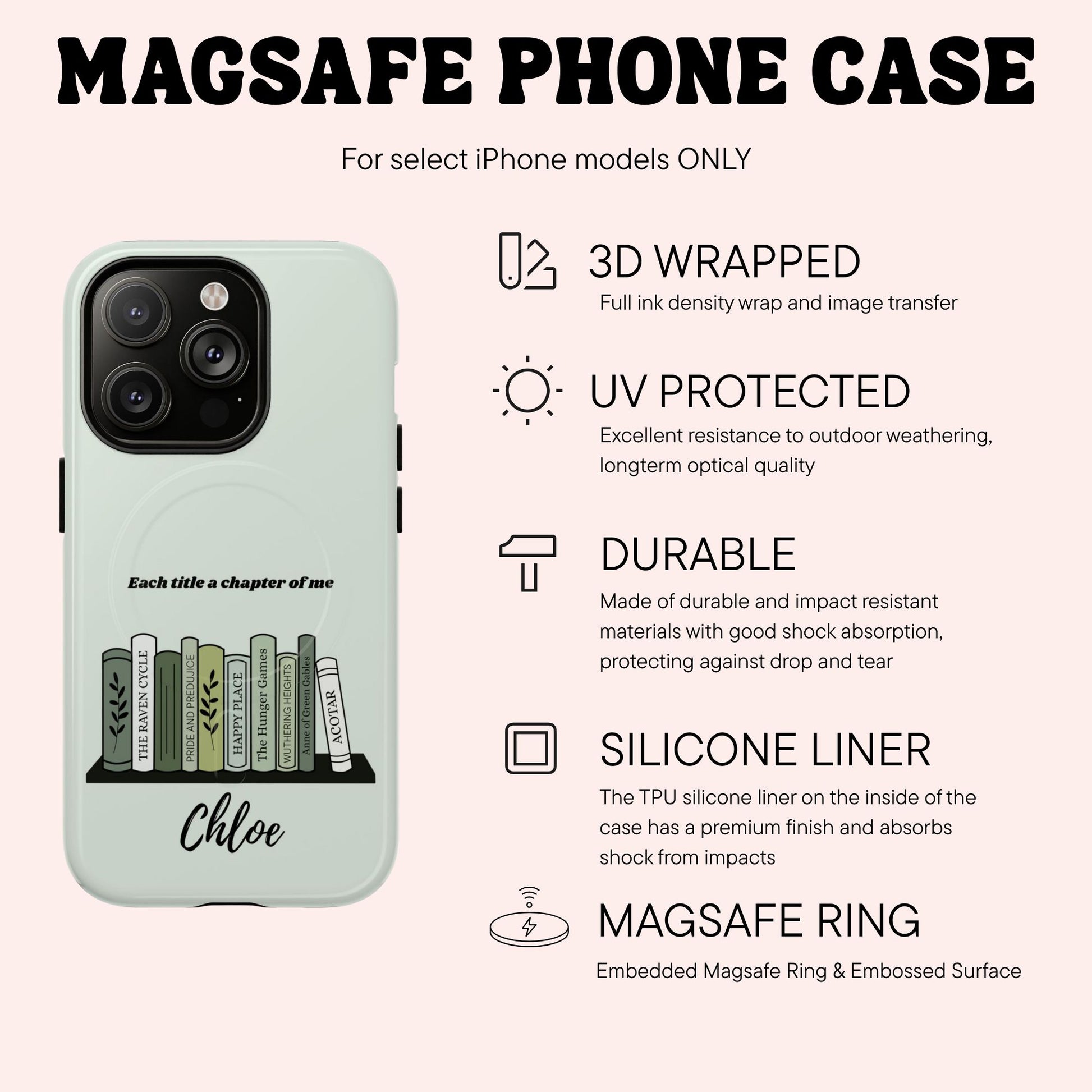 MagSafe Phone case info page