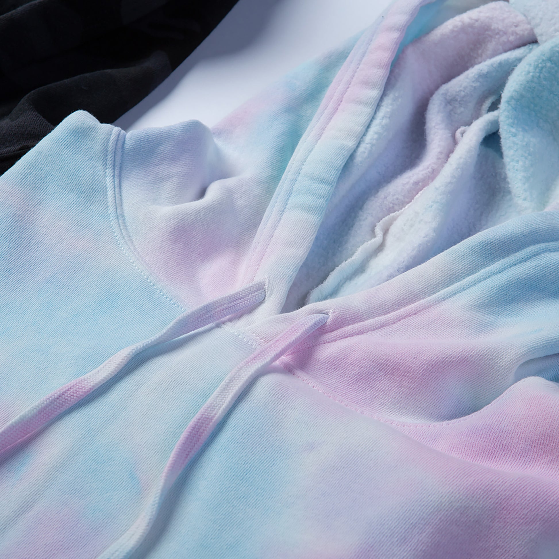 Cabeswater Floral Ley Lines Cotton Candy Mock up Womens Cropped Hoodie | The Raven Cycle