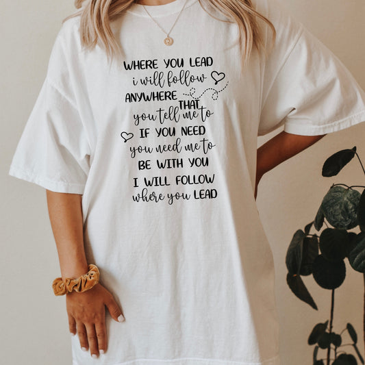Gilmore Girls Theme Song White Comfort Colors T-Shirt