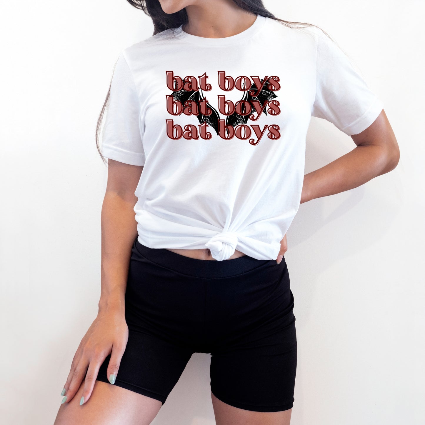 Bat Boys Band Model White T-Shirt | ACOTAR Merch