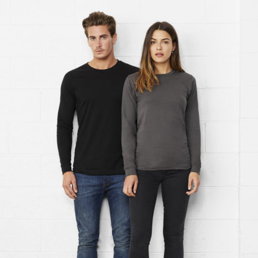 Custom Long Sleeve Black T-Shirt