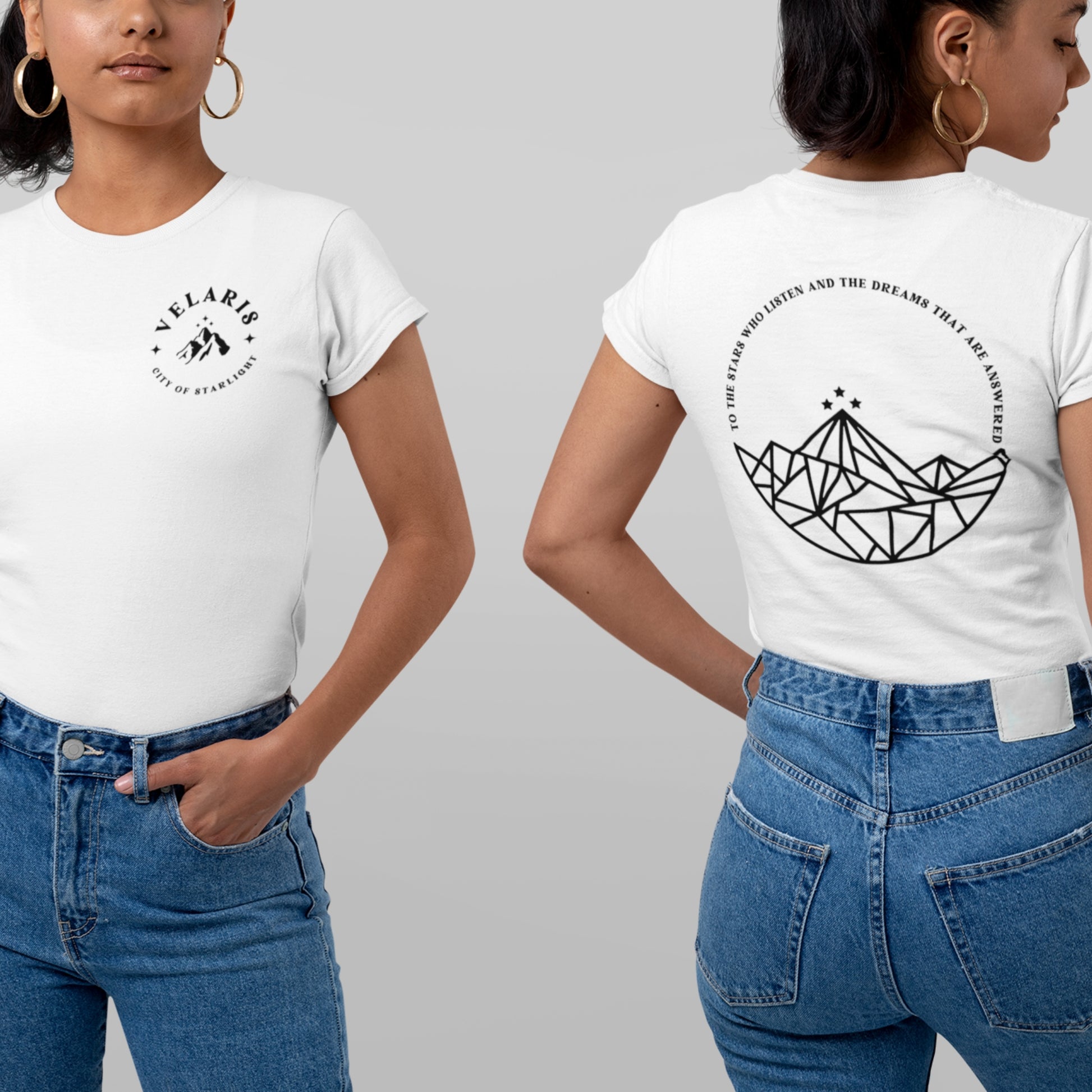 Velaris City of Starlight T-Shirt | ACOTAR Merch - Ink and Stories