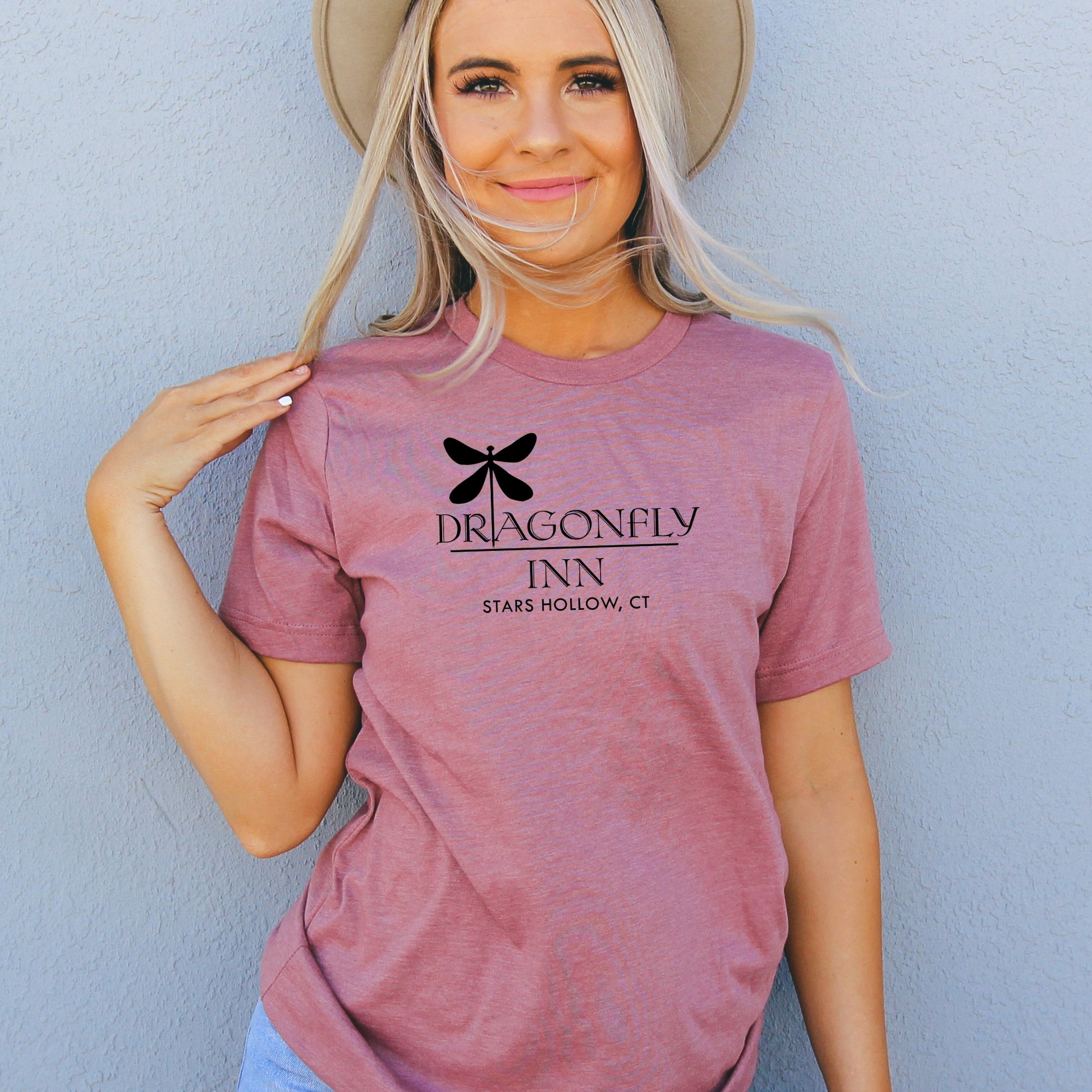 Dragonfly Inn Heather Mauve Shirt