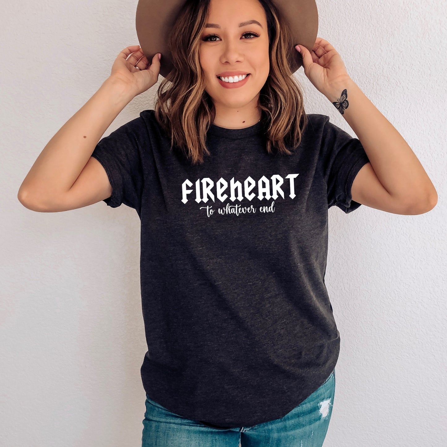 Fireheart Rock Tour Dark Grey Heather T-Shirt