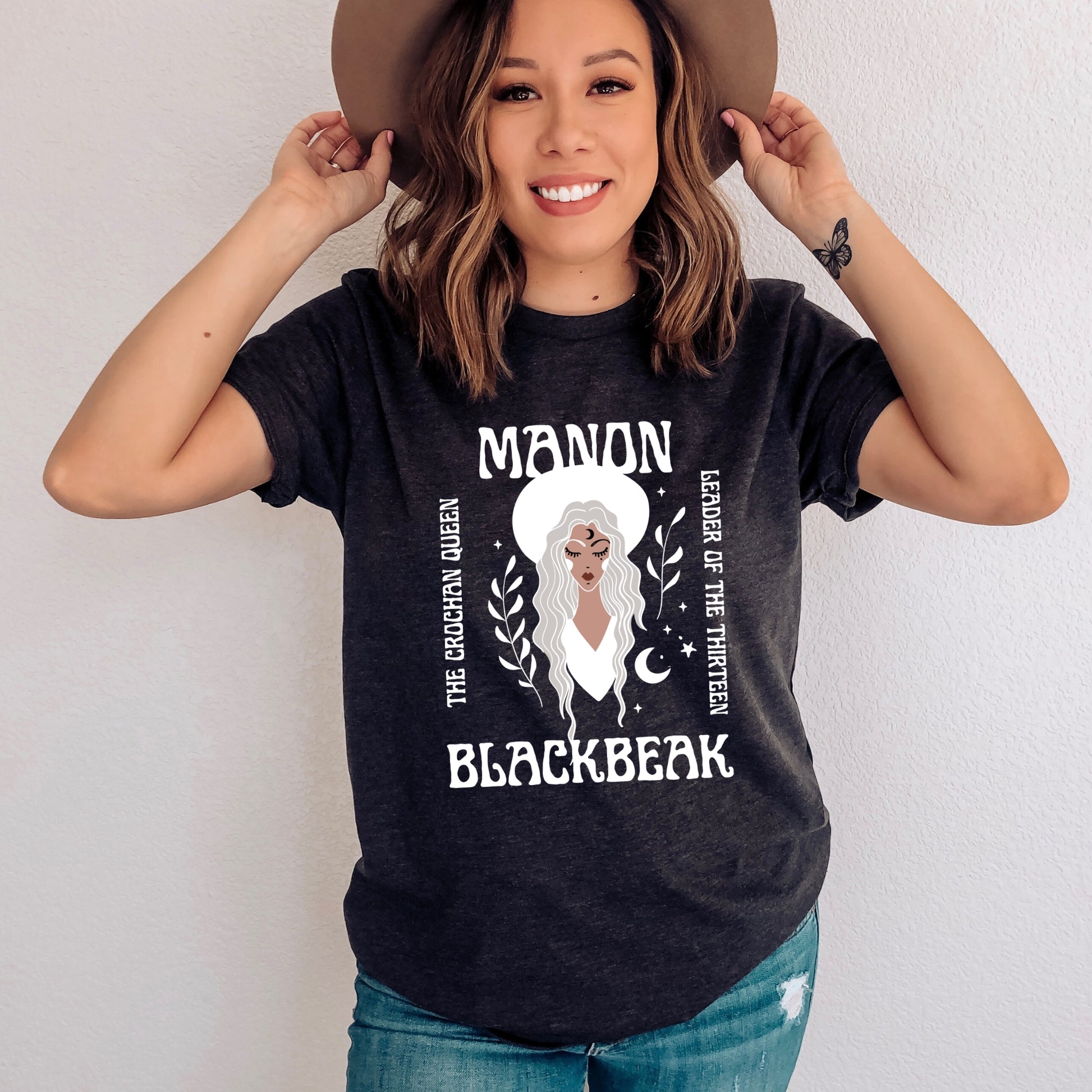 Manon Blackbeak Dark Grey Heather T-Shirt