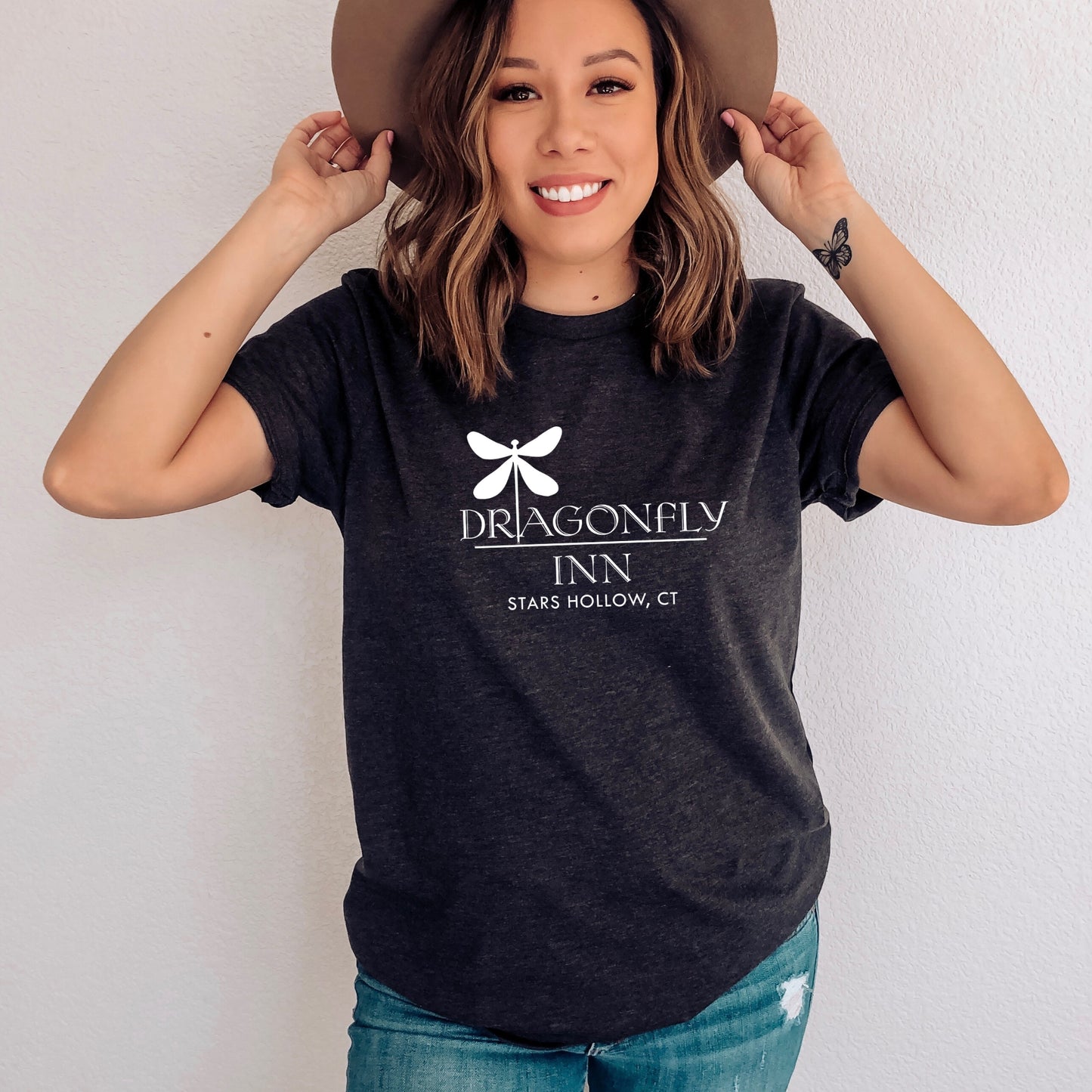 Dragonfly Inn Dark Grey Heather Shirt