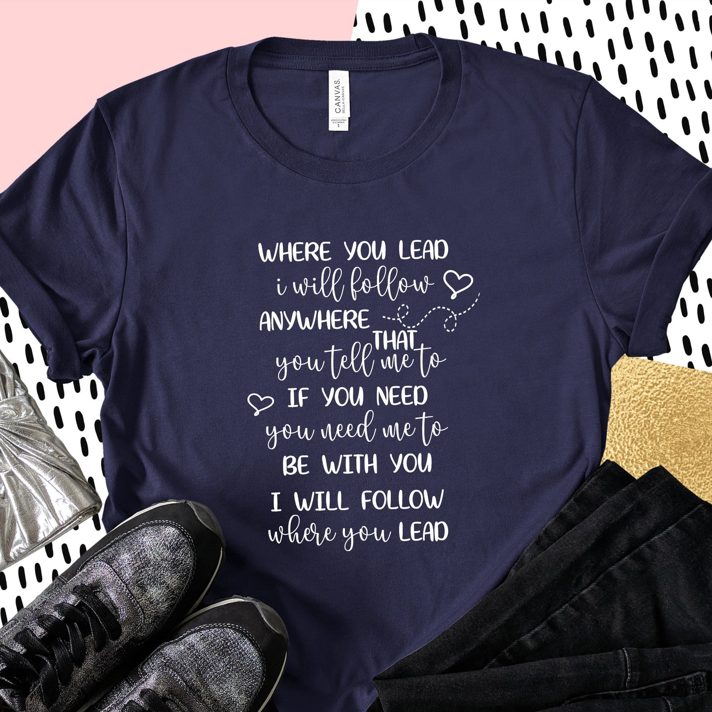 Gilmore Girls Theme Song Navy T-Shirt