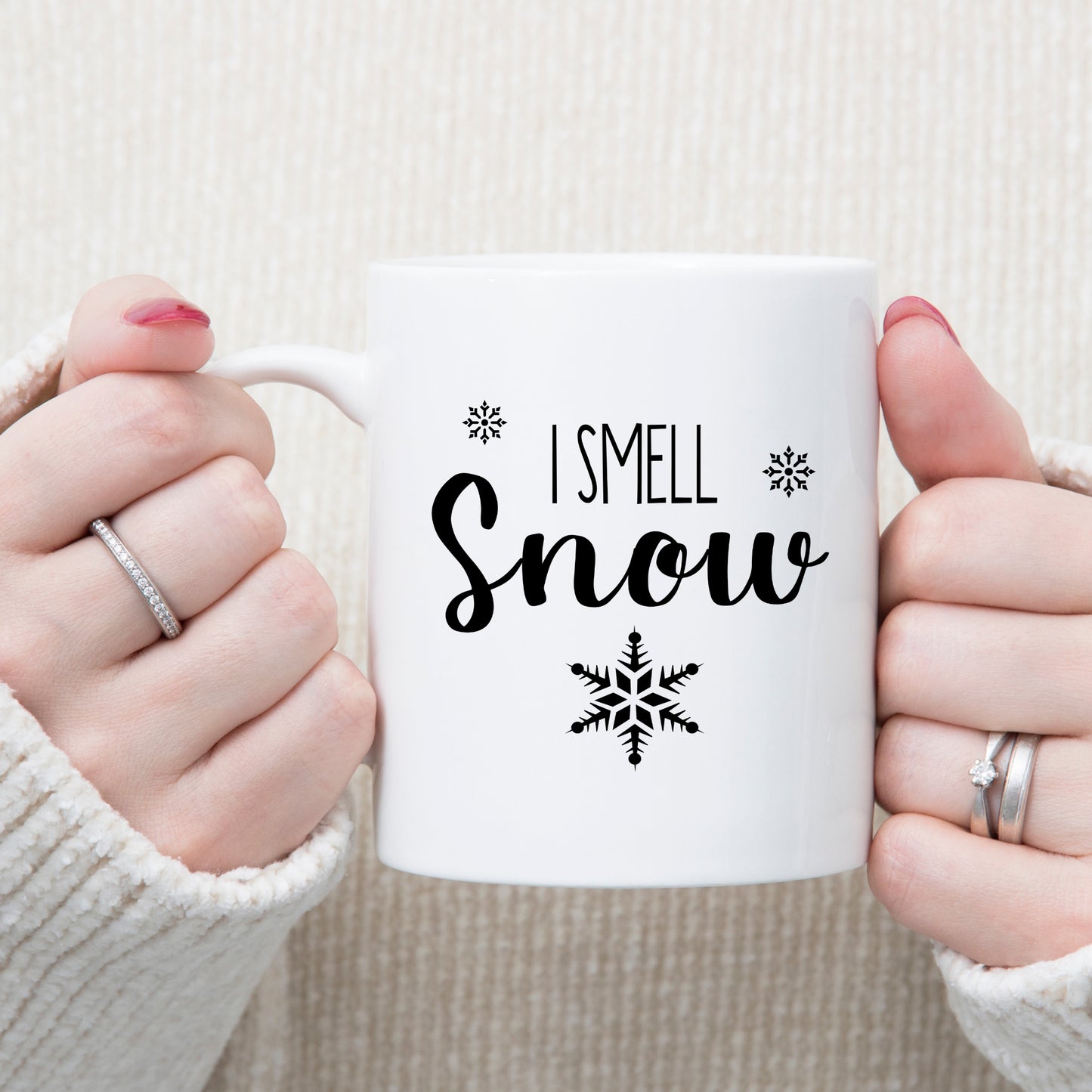 I smell snow Mug