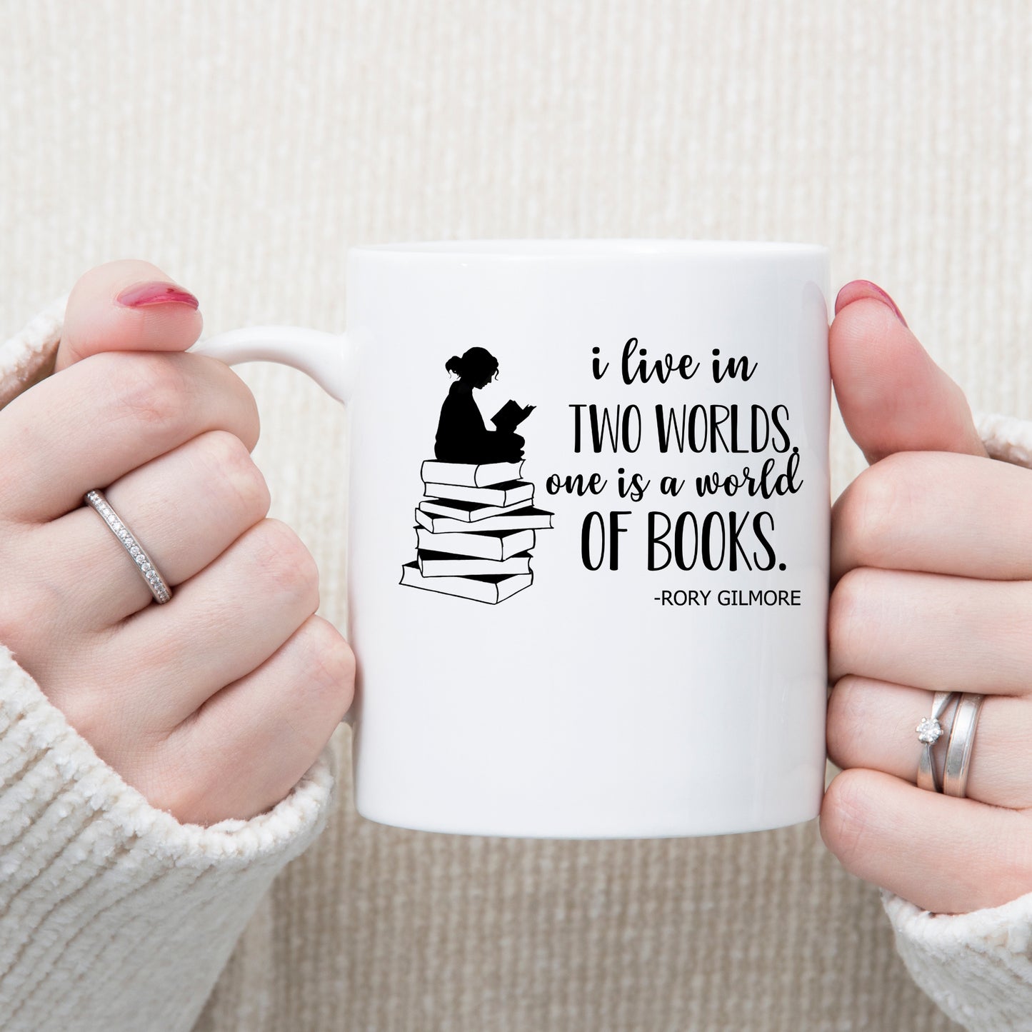 Rory Book quote Mug
