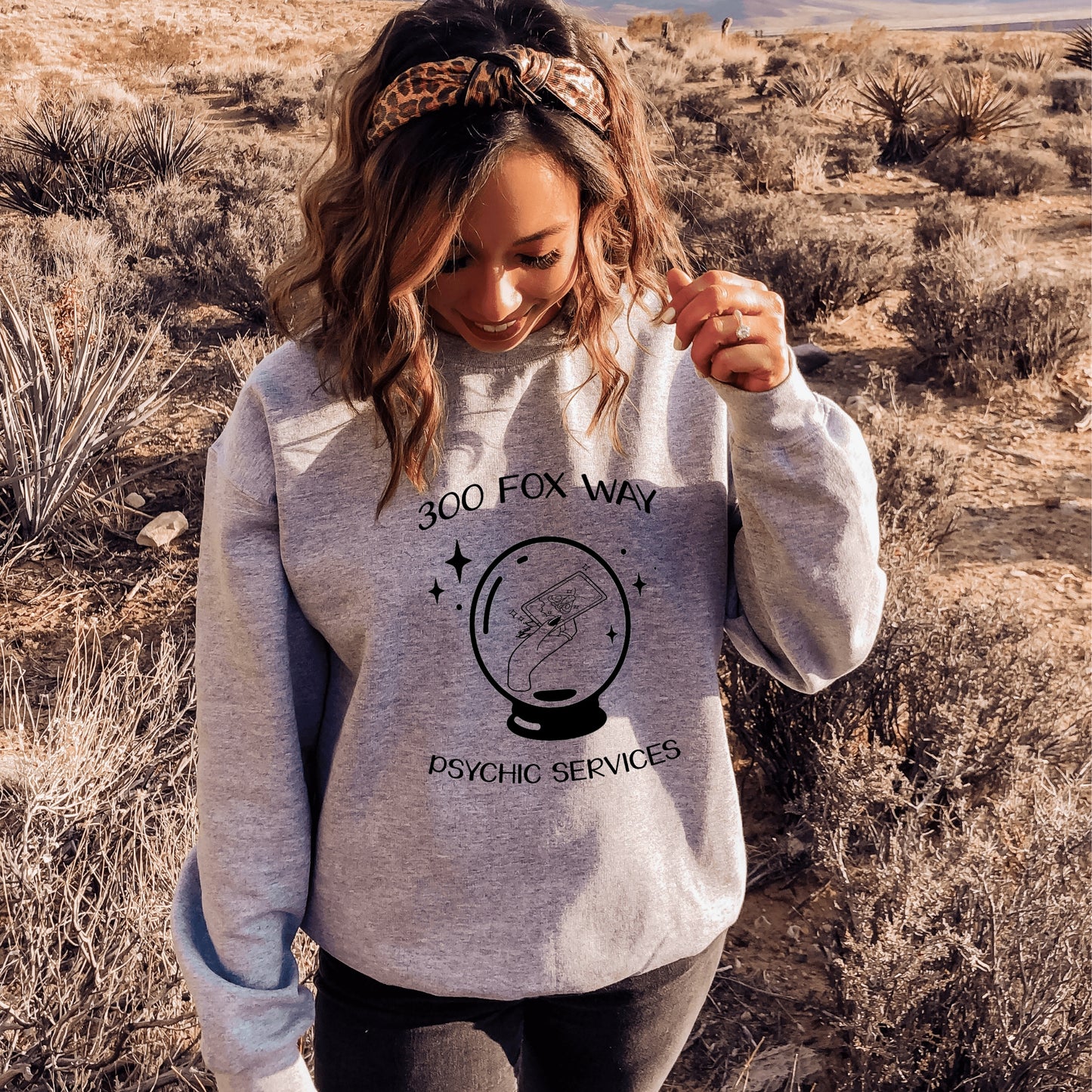 Raven Cycle 300 Fox Way sweatshirt Grey