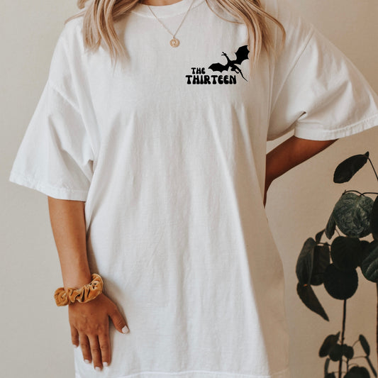 The Thirteen From now until the darkness claims us Comfort Colors T-Shirt | Throne of Glass Merch - Ink and Stories