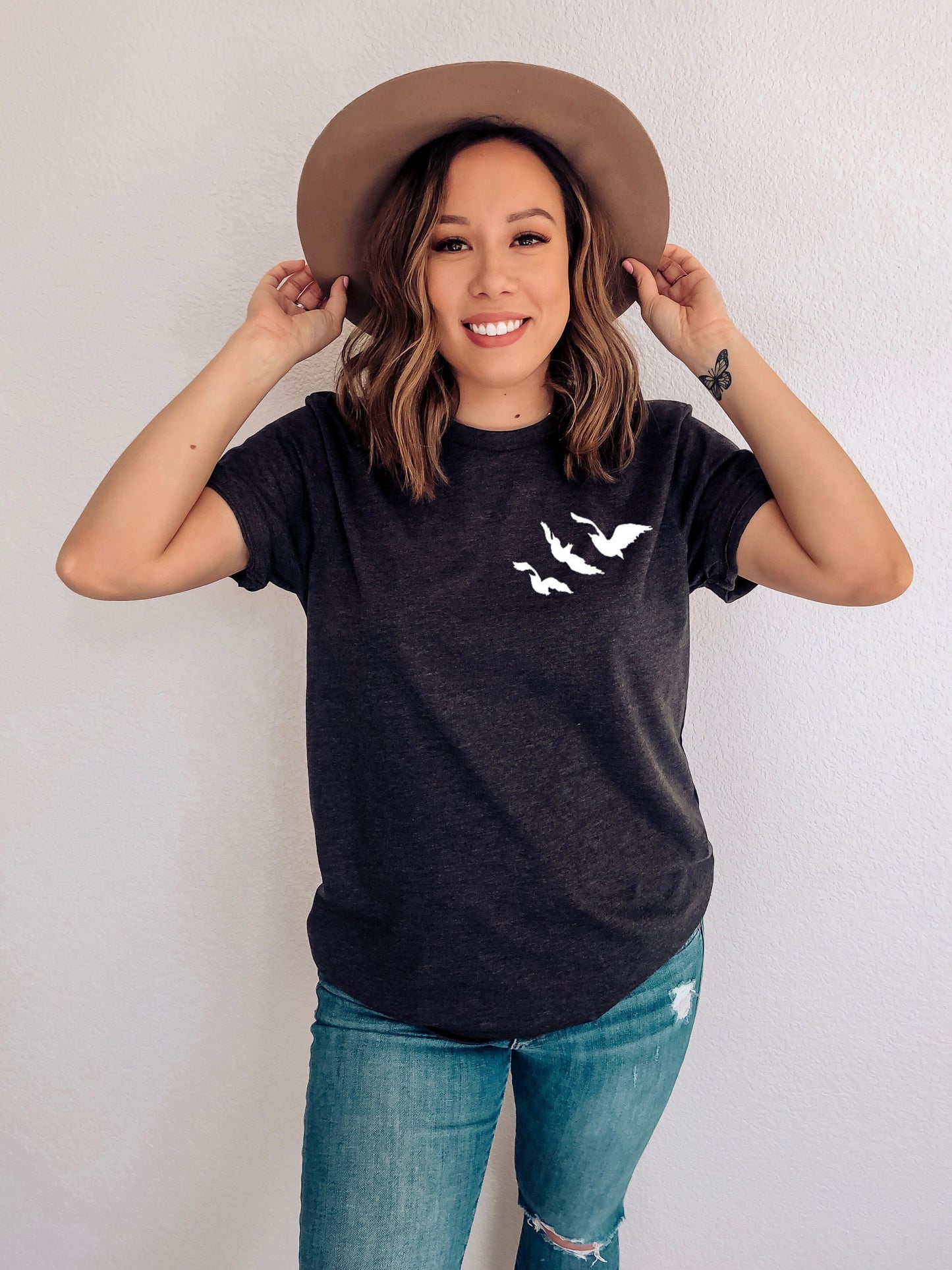 Divergent Ink and Stories Dark Grey Heather Shirt