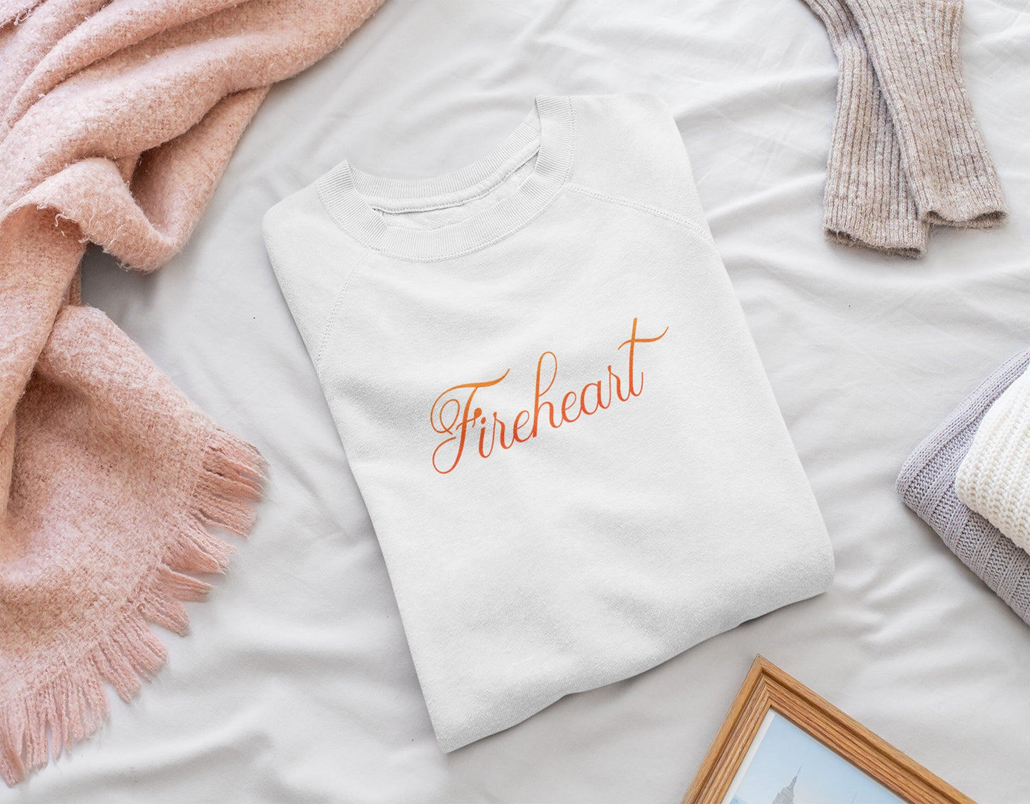 Throne of Glass Fireheart Sweatshirt | Sarah J Maas - Ink and Stories