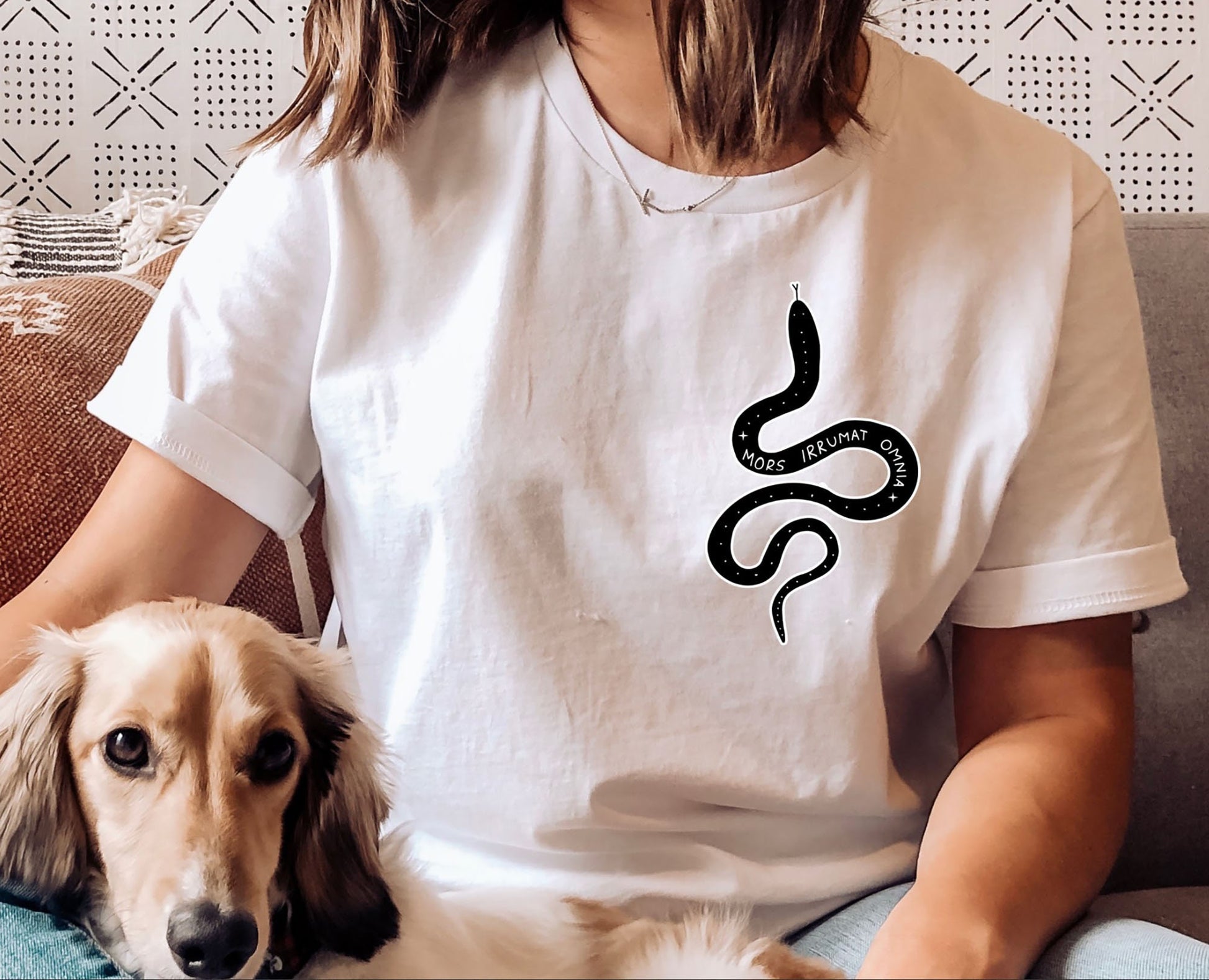 Ninth House Mors Irrumat White Shirt ink and stories