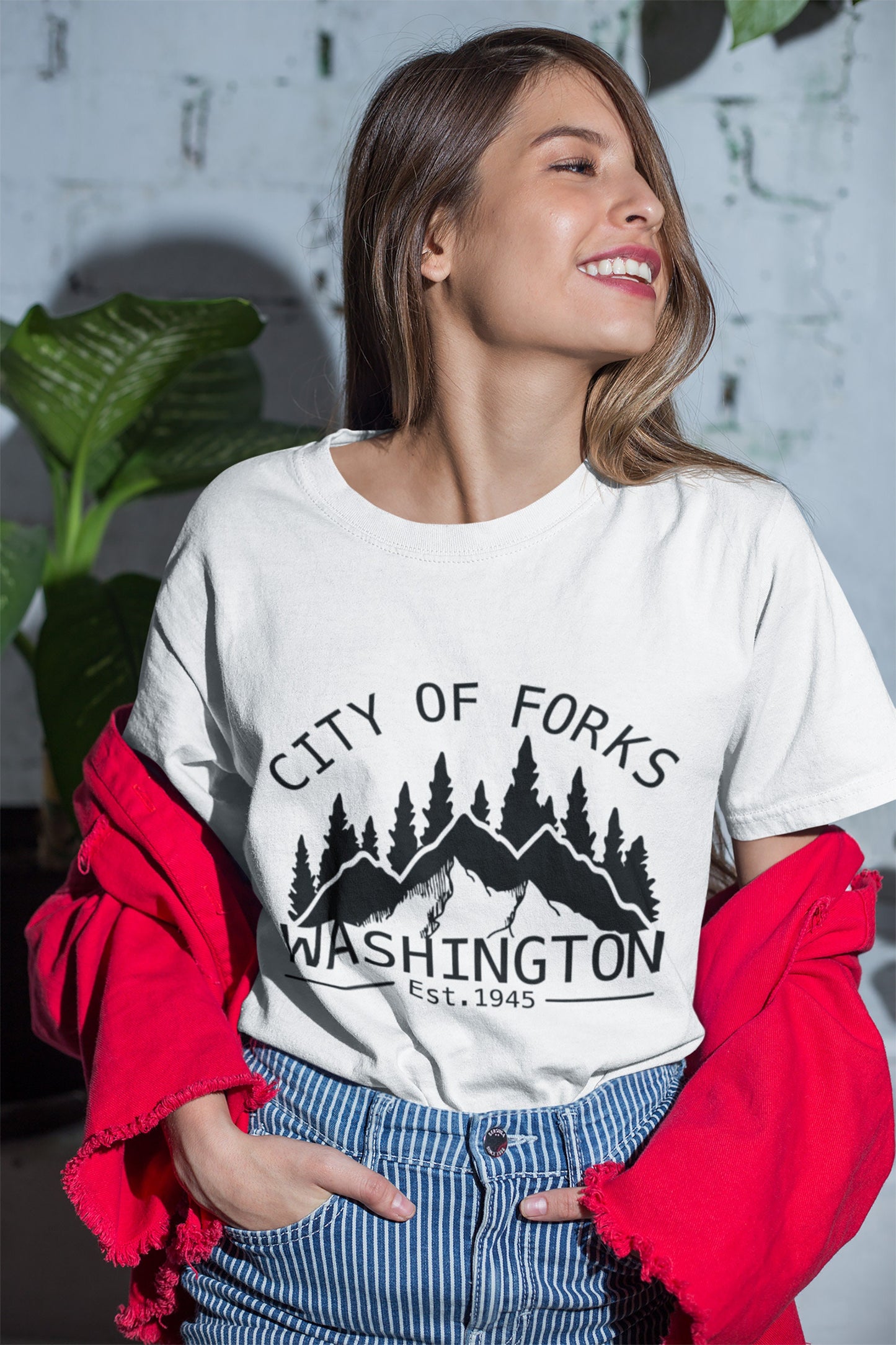 Twilight City of Forks T-Shirt | Fictional Locations | Bookish Gift - Ink and Stories