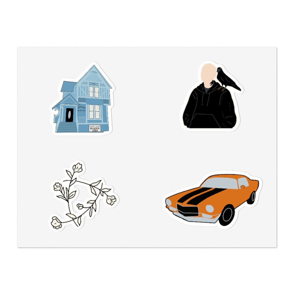 The Raven Cycle Sticker Sheet | Raven Boys - Starlit Prose
