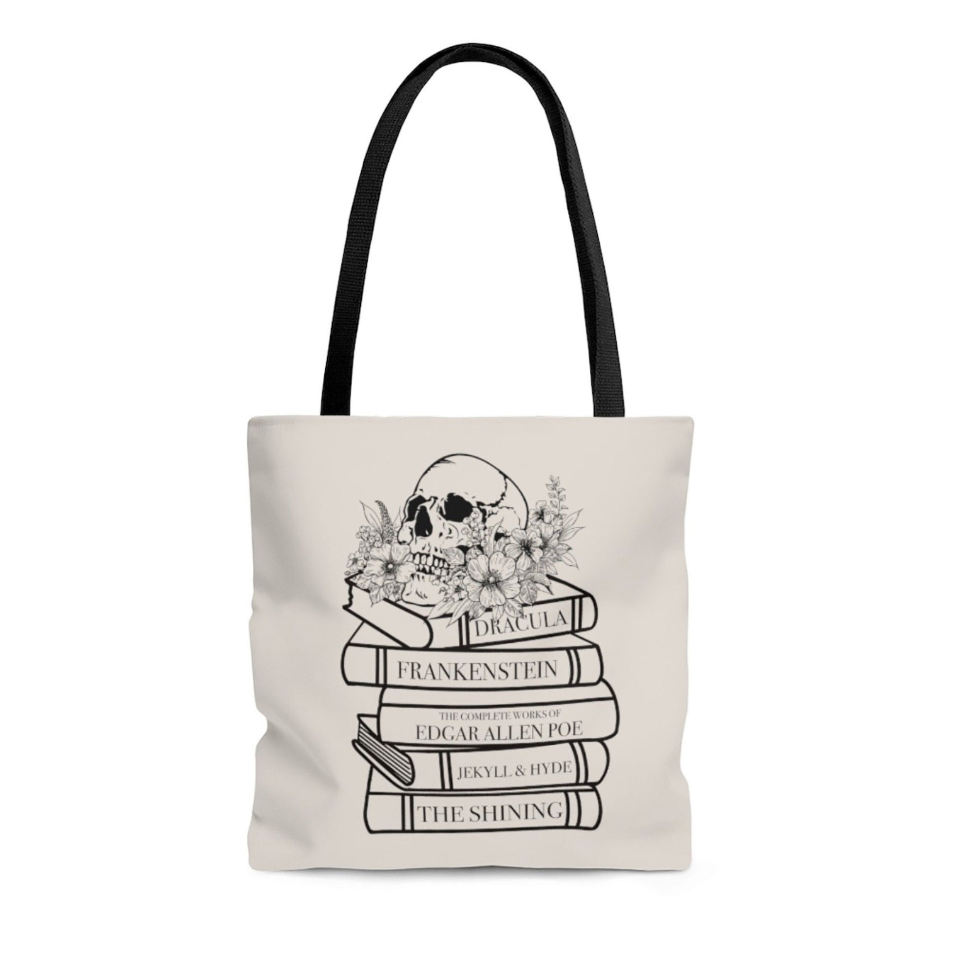 Horror novels tote bag mock up Ink and Stories 2