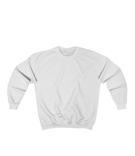 Custom White Sweatshirt