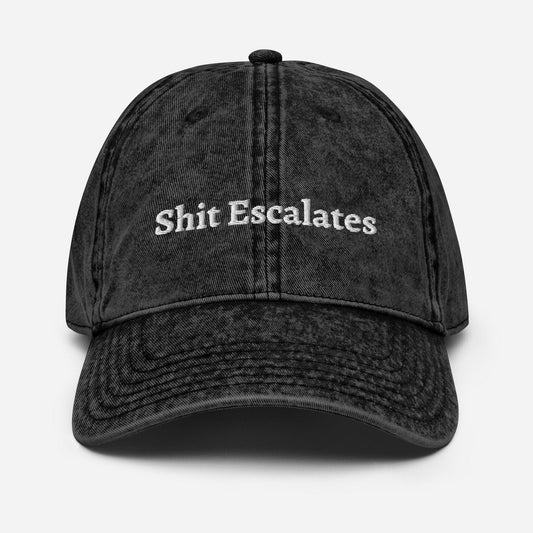 Red Rising Shit Escalates Dad Hat | Pierce Brown - Ink and Stories