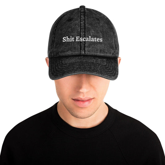 Red Rising Shit Escalates Dad Hat | Pierce Brown - Ink and Stories