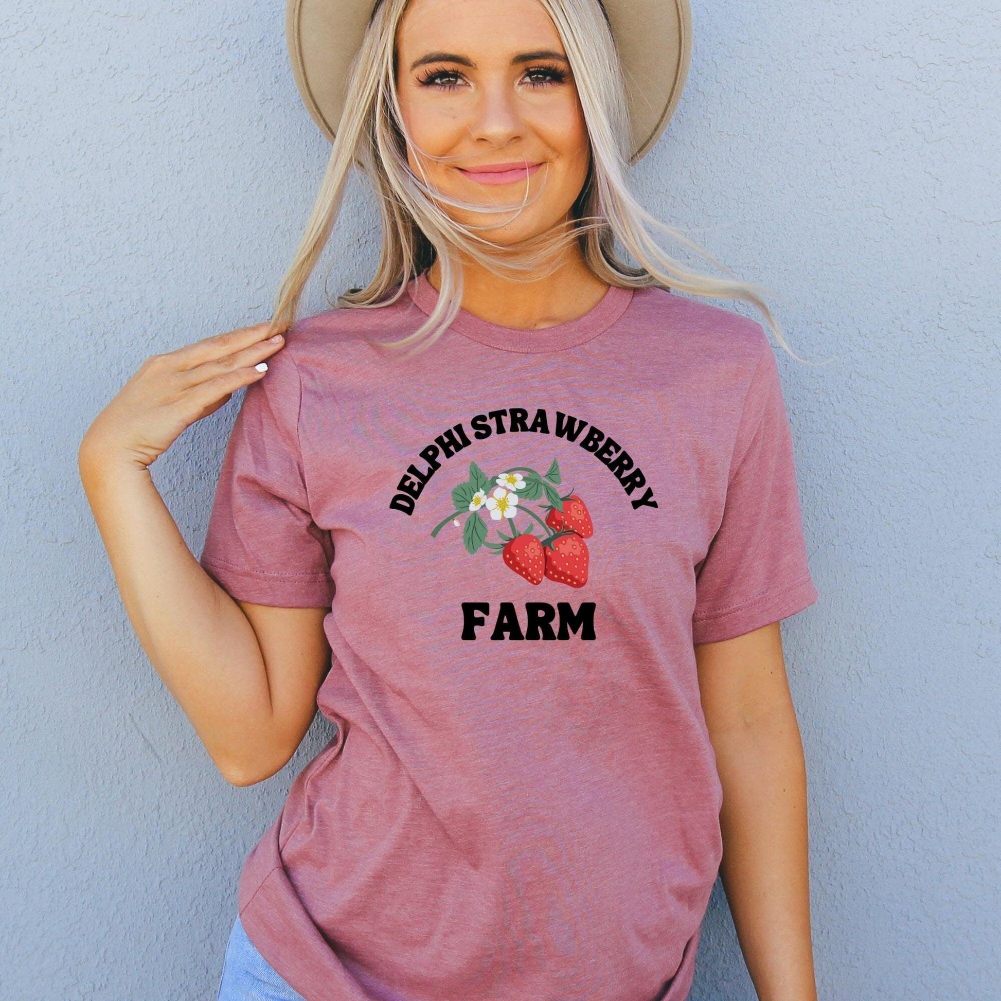 Delphi Strawberry Farm Ink and Stories Heather Mauve