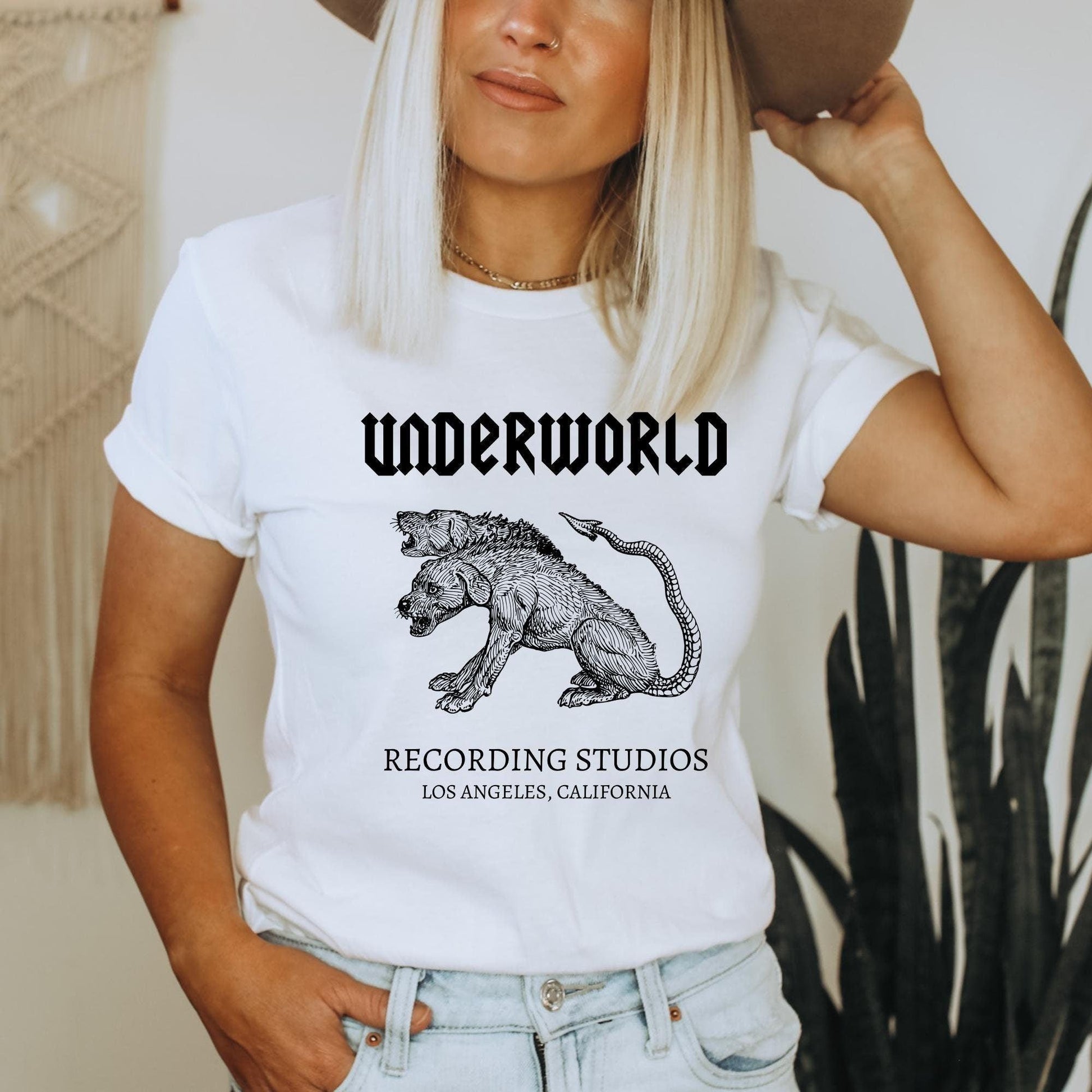 Underworld Recording Ink and Stories White Shirt