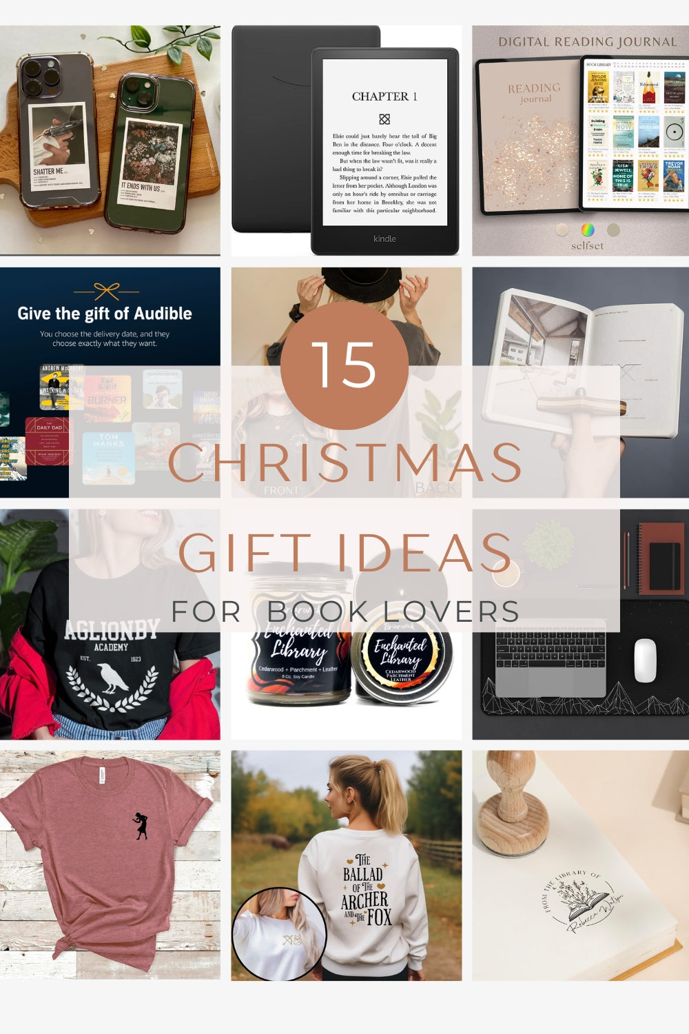 Christmas Gift Ideas for Book Lovers that aren't just books!