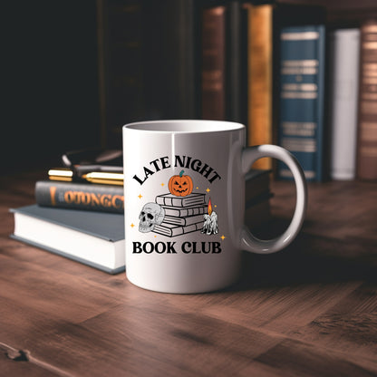 Late Night Book Club Mug | Bookish Halloween | Ink & Stories