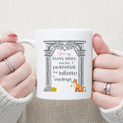 The Valory Arch Mug | Once upon a Broken Heart merch | Ink and Stories bookish merch Australia