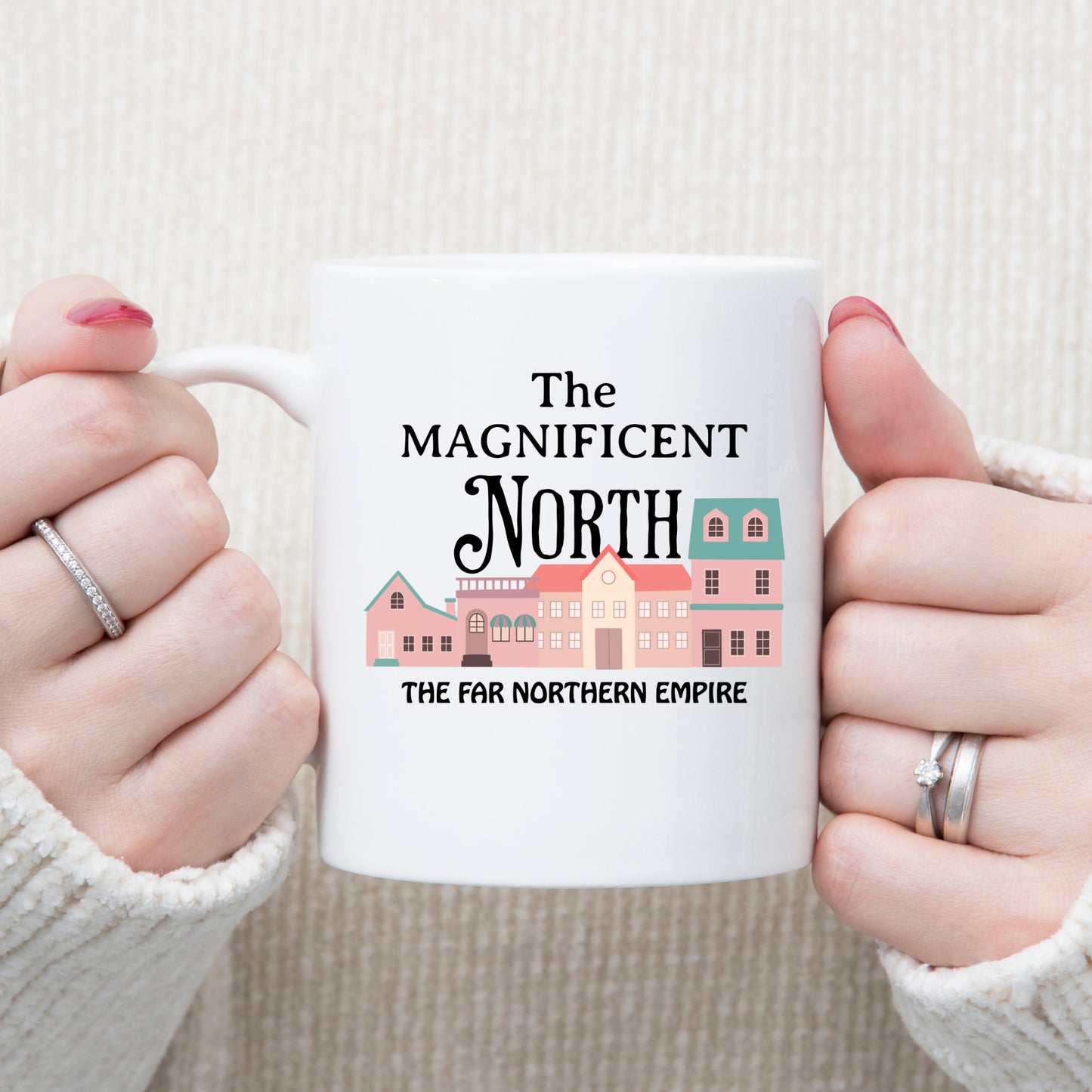 Magnificent North Mug | Once upon a Broken Heart merch | Ink and Stories bookish merch Australia