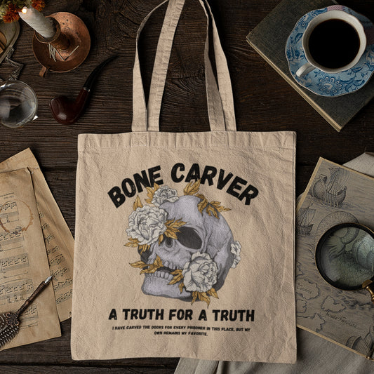 The Bonecarver Tote Bag