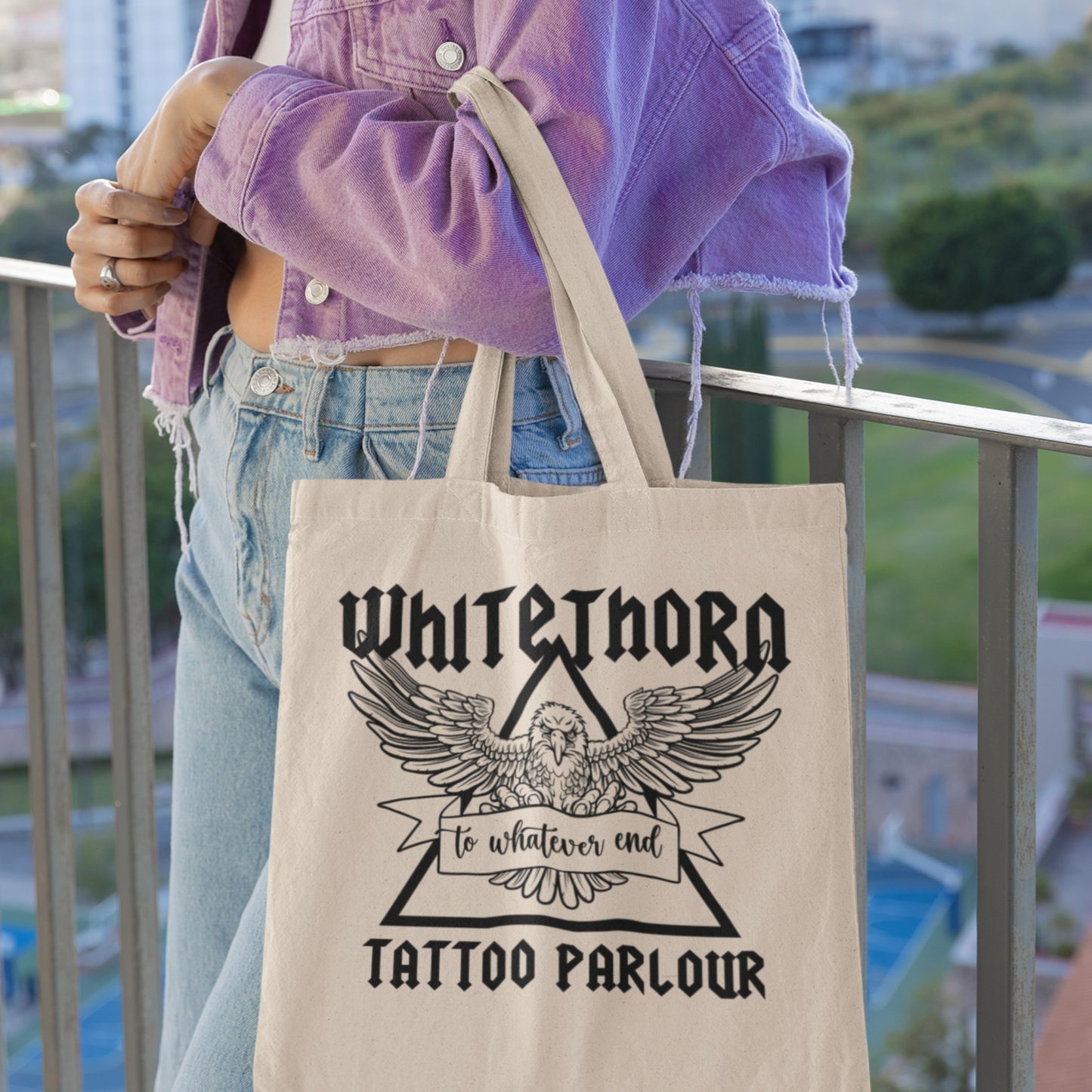 Whitethorn Tattoo Parlour Tote Bag