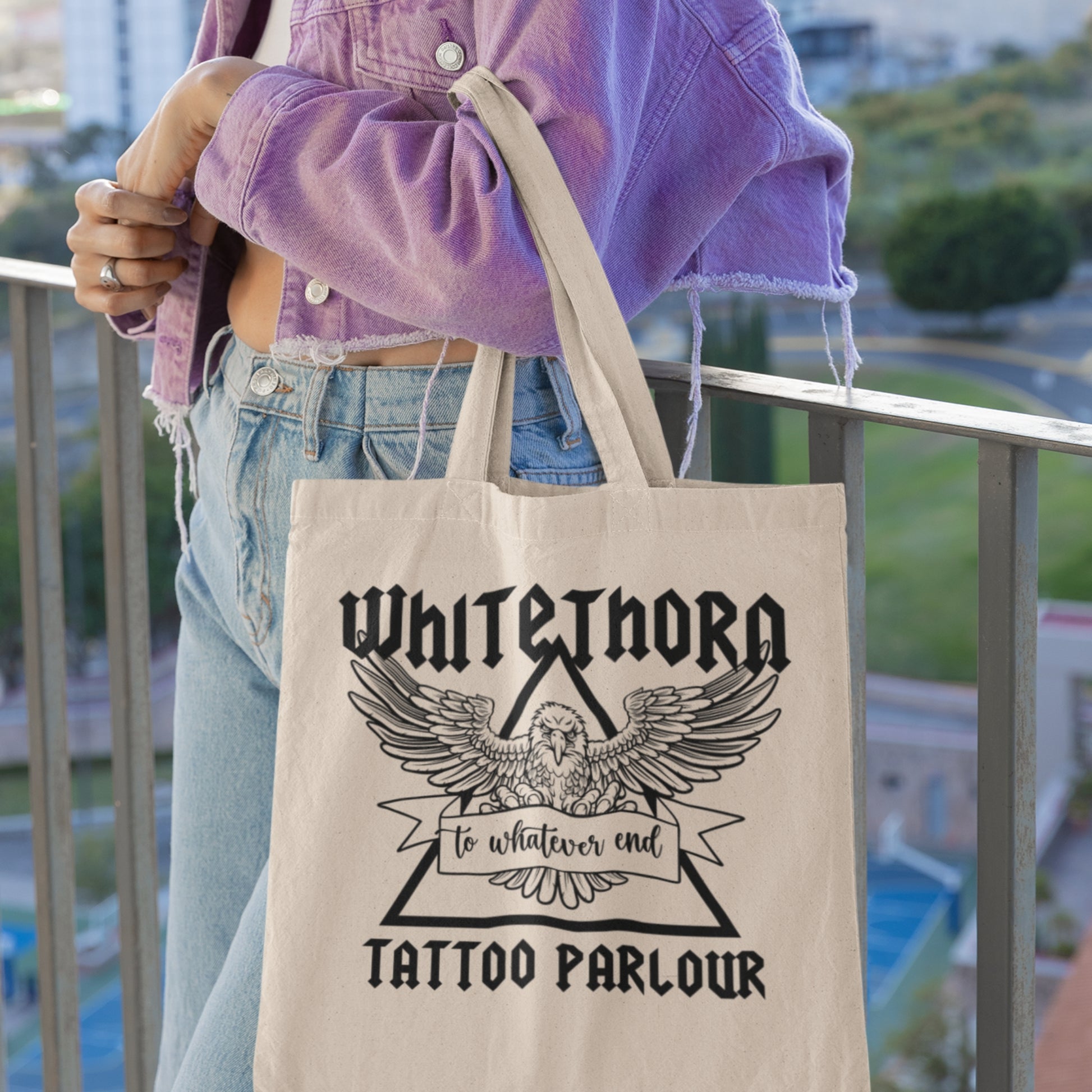 Whitethorn Tattoo Parlour Tote Bag