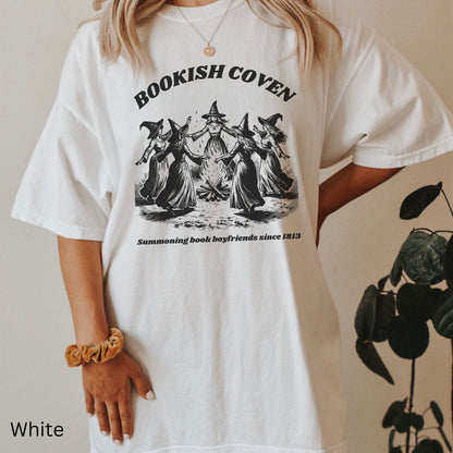 Bookish Coven Comfort Colors TShirt | Spooky Book Lovers