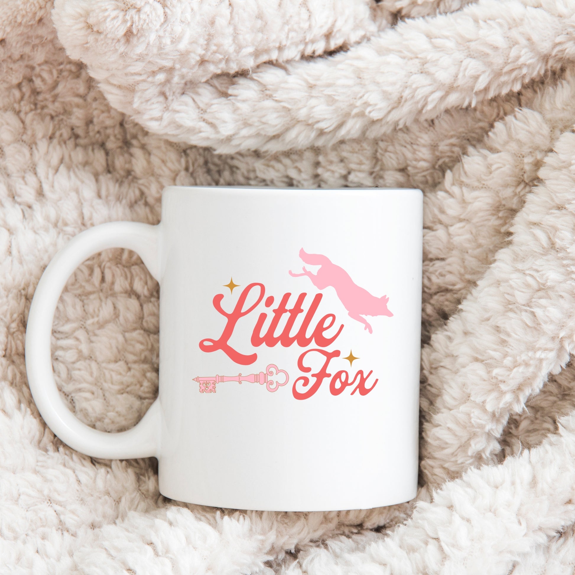 Little Fox Mug | Once upon a Broken Heart merch | Ink and Stories bookish merch Australia