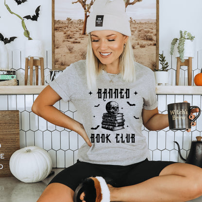 Banned Book Club Grey T-Shirt