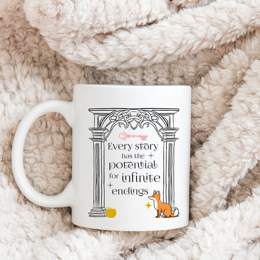 The Valory Arch Mug | Once upon a Broken Heart merch | Ink and Stories bookish merch Australia