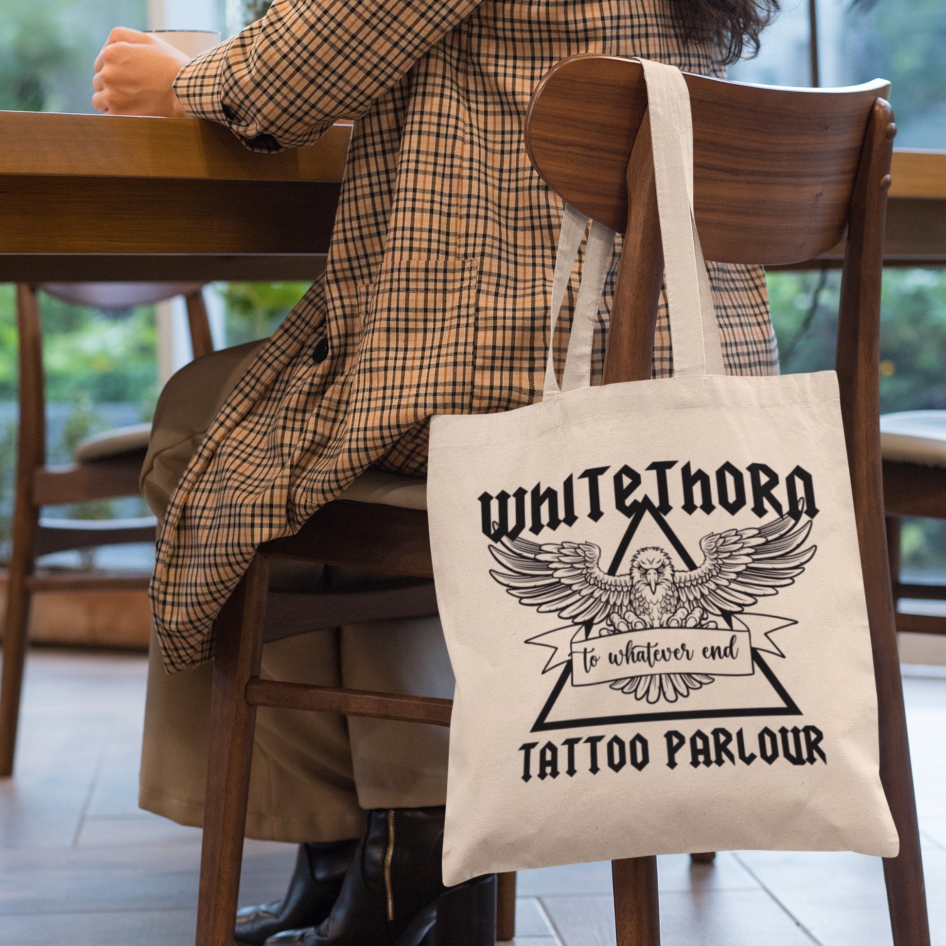 Whitethorn Tattoo Parlour Tote Bag