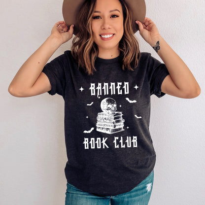 Banned Book Club Dark Grey Heather T-Shirt