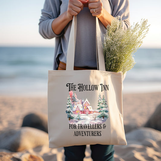 The Hollow Inn Tote Bag | Once upon a Broken Heart | Bookish Library Bag Gift | Ink and Stories bookish merch